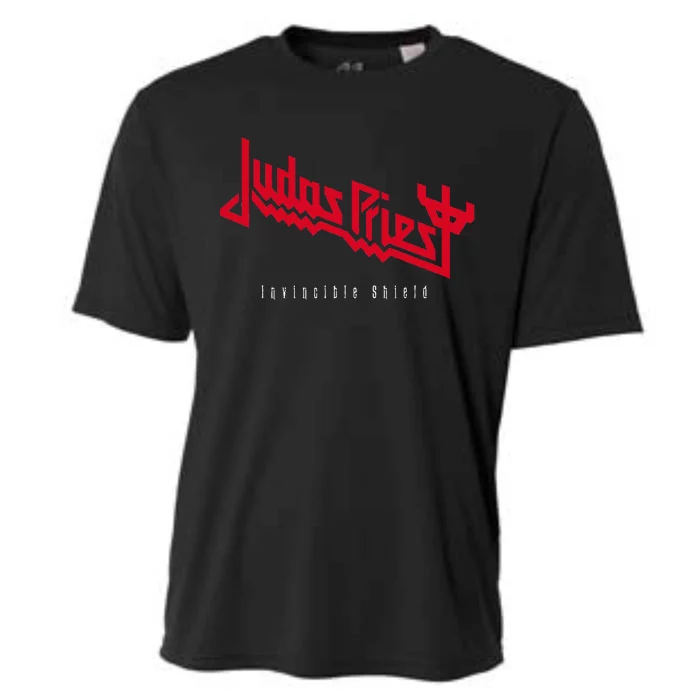 Judas Priest – Invincible Shield Red Cooling Performance Crew T-Shirt