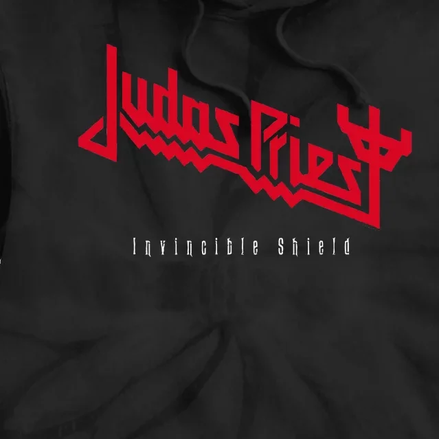 Judas Priest – Invincible Shield Red Tie Dye Hoodie