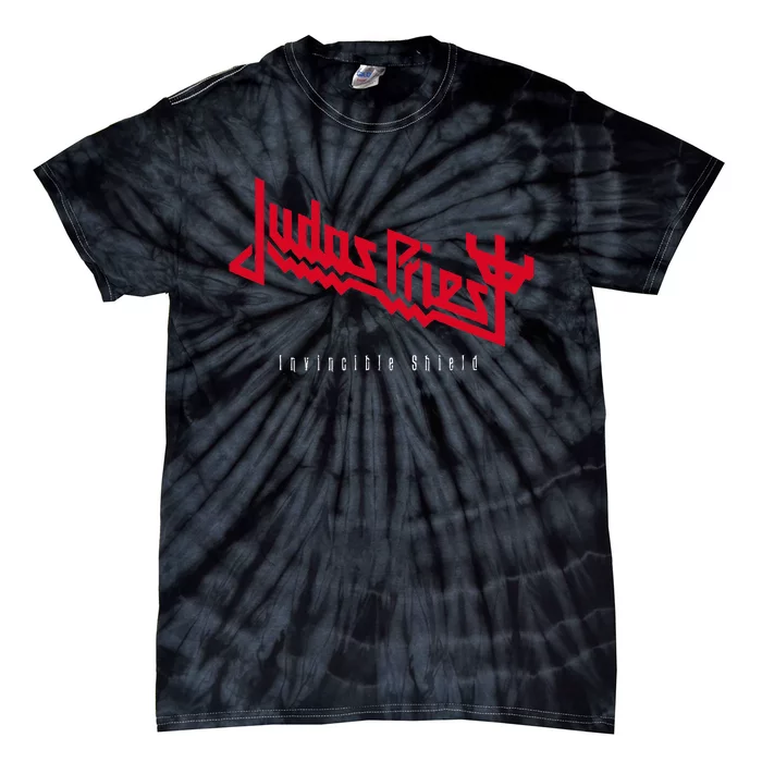 Judas Priest – Invincible Shield Red Tie-Dye T-Shirt