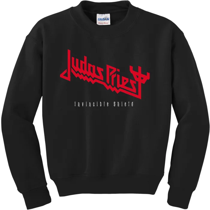 Judas Priest – Invincible Shield Red Kids Sweatshirt