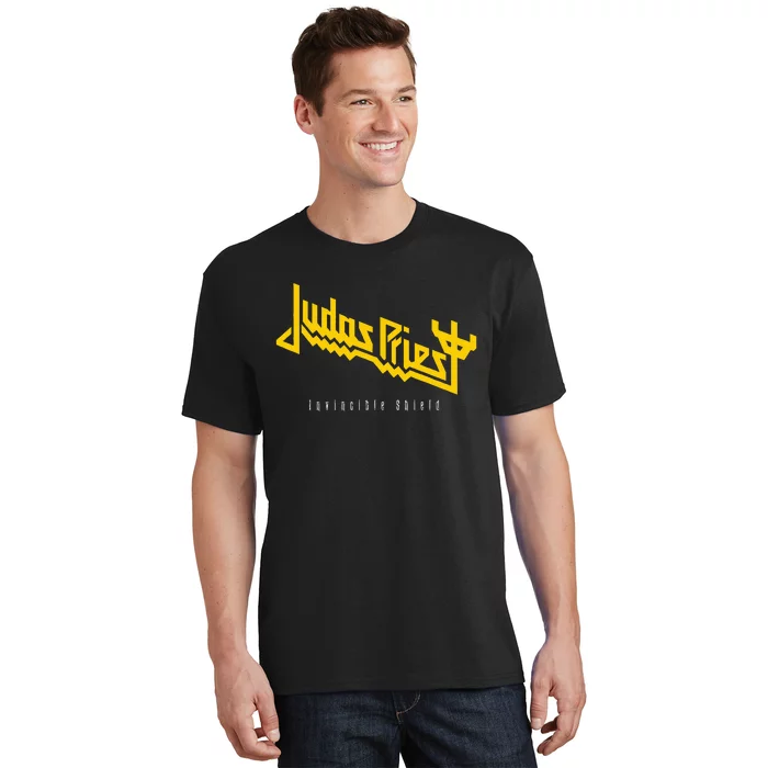 Judas Priest – Invincible Shield Yellow T-Shirt