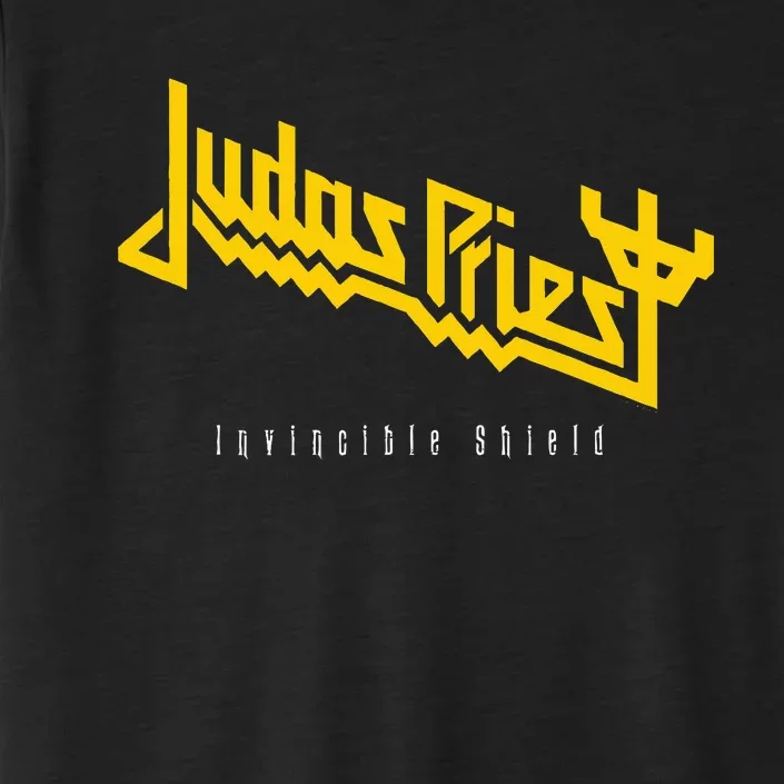 Judas Priest – Invincible Shield Yellow ChromaSoft Performance T-Shirt