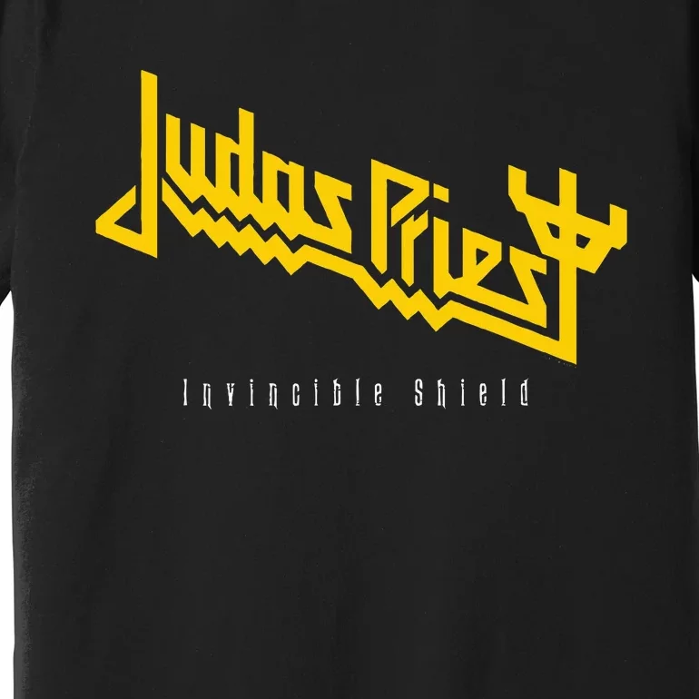 Judas Priest – Invincible Shield Yellow Premium T-Shirt