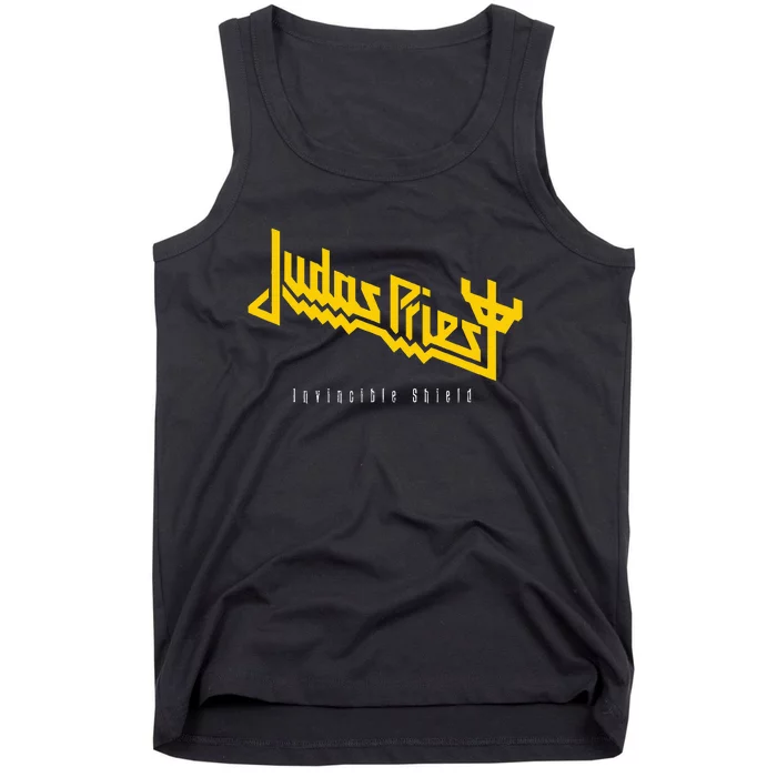 Judas Priest – Invincible Shield Yellow Tank Top