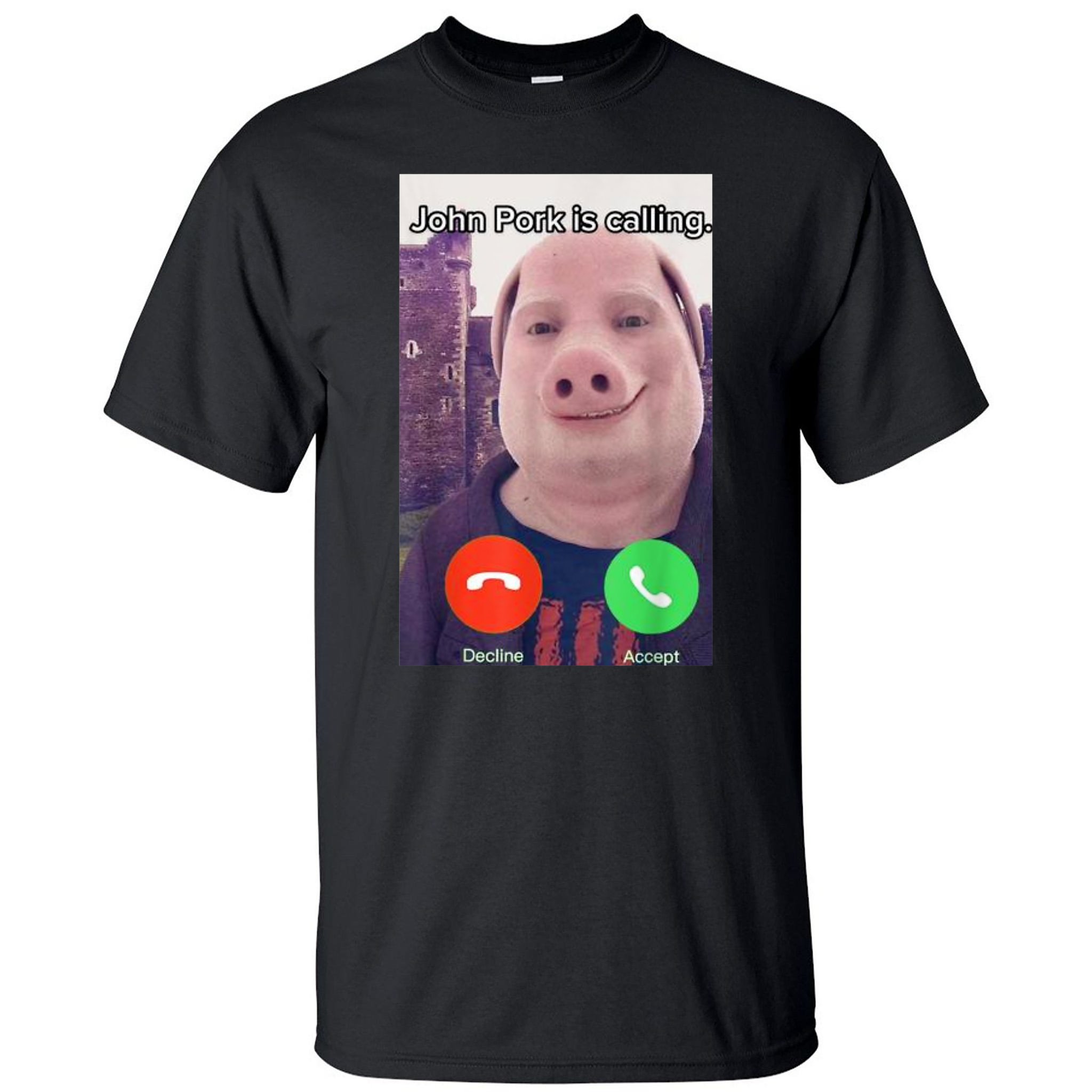 John Pork Is Calling Essential T-Shirt for Sale by MemesAndGiggles