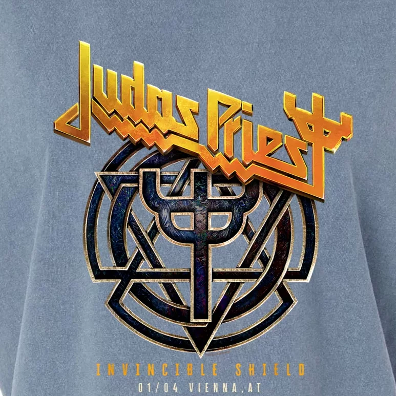 Judas Priest Invincible Shield 2024 Vienna Garment-Dyed Women's Muscle Tee