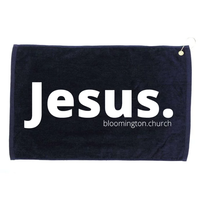 Jesus Period Grommeted Golf Towel