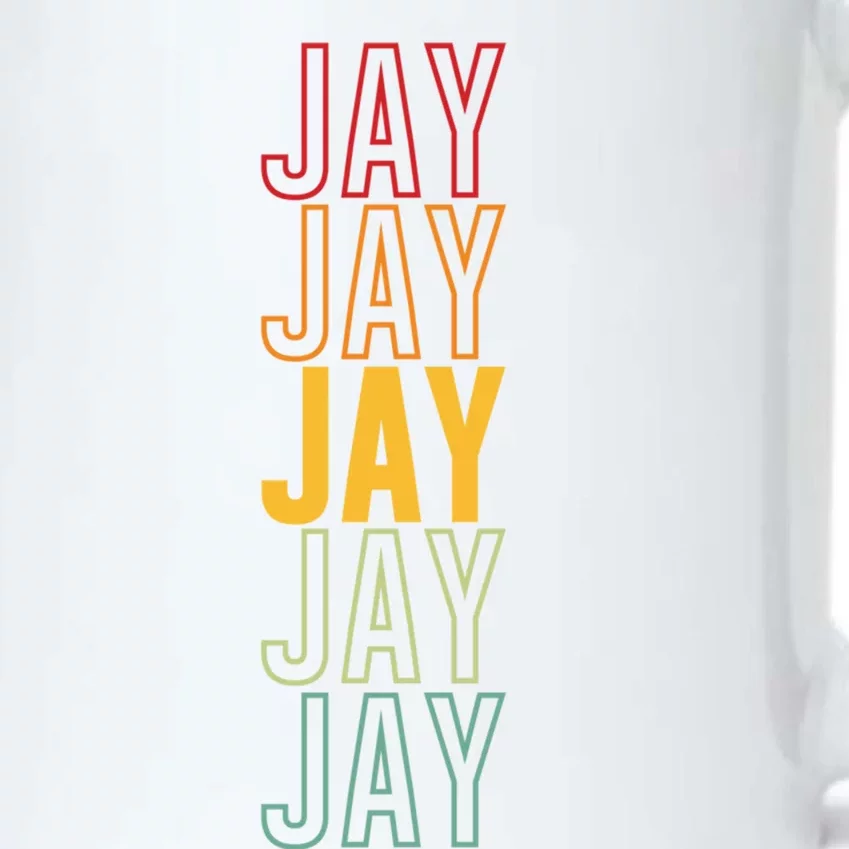 Jay Pride Jay Gift Black Color Changing Mug