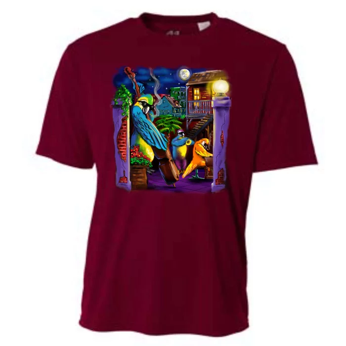 Jazz Parrots Cooling Performance Crew T-Shirt