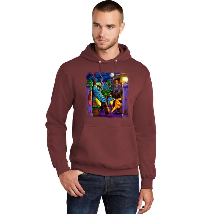 Jazz Parrots Hoodie