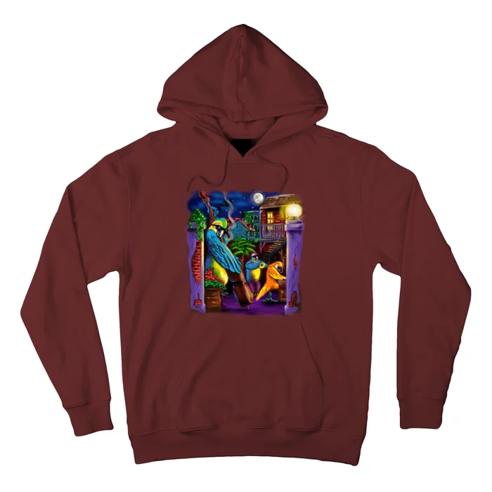 Jazz Parrots Hoodie