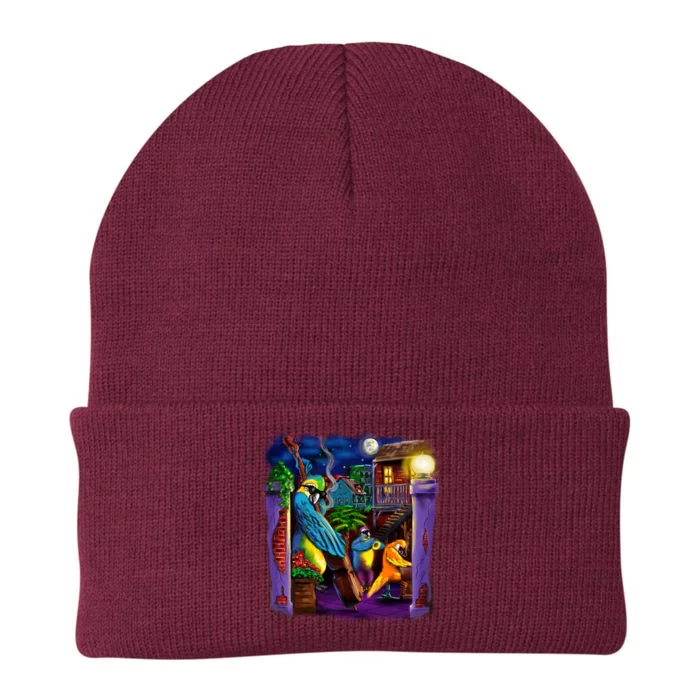 Jazz Parrots Knit Cap Winter Beanie