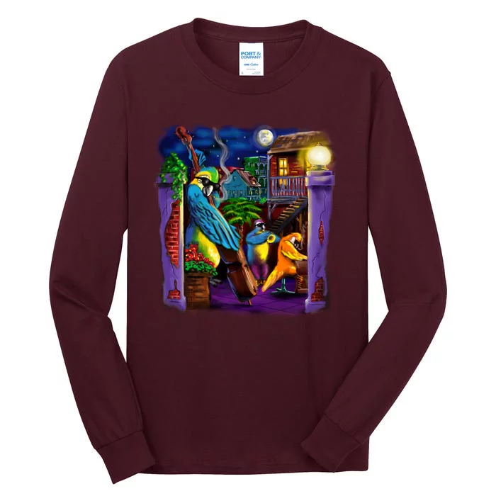 Jazz Parrots Tall Long Sleeve T-Shirt