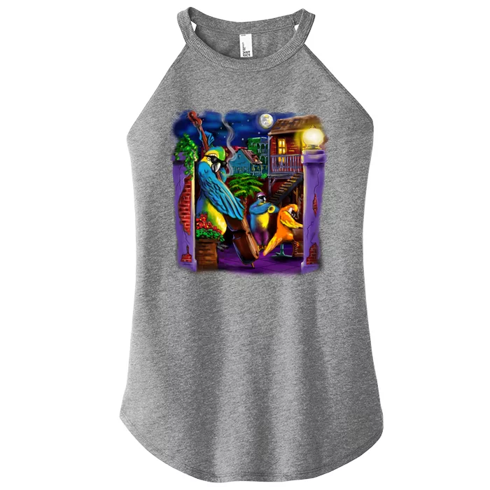 Jazz Parrots Women’s Perfect Tri Rocker Tank