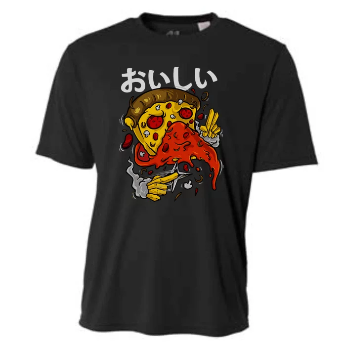 Jutsu Pizza Cooling Performance Crew T-Shirt