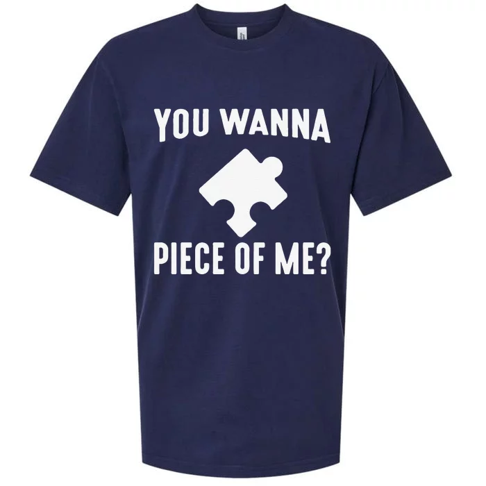 Jigsaw Puzzle Master Puzzle King Queen You Wanna Piece Sueded Cloud Jersey T-Shirt