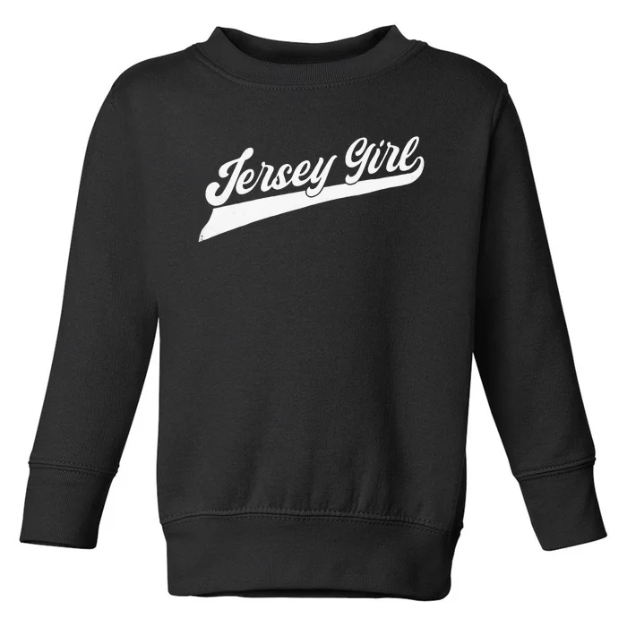 Jersey Proud New Jersey Woman New Jersey Toddler Sweatshirt