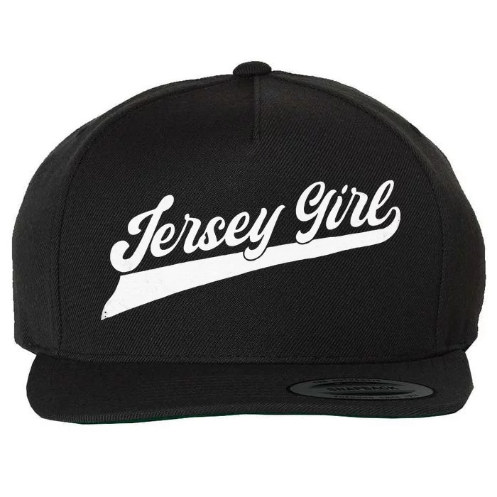 Jersey Proud New Jersey Woman New Jersey Wool Snapback Cap