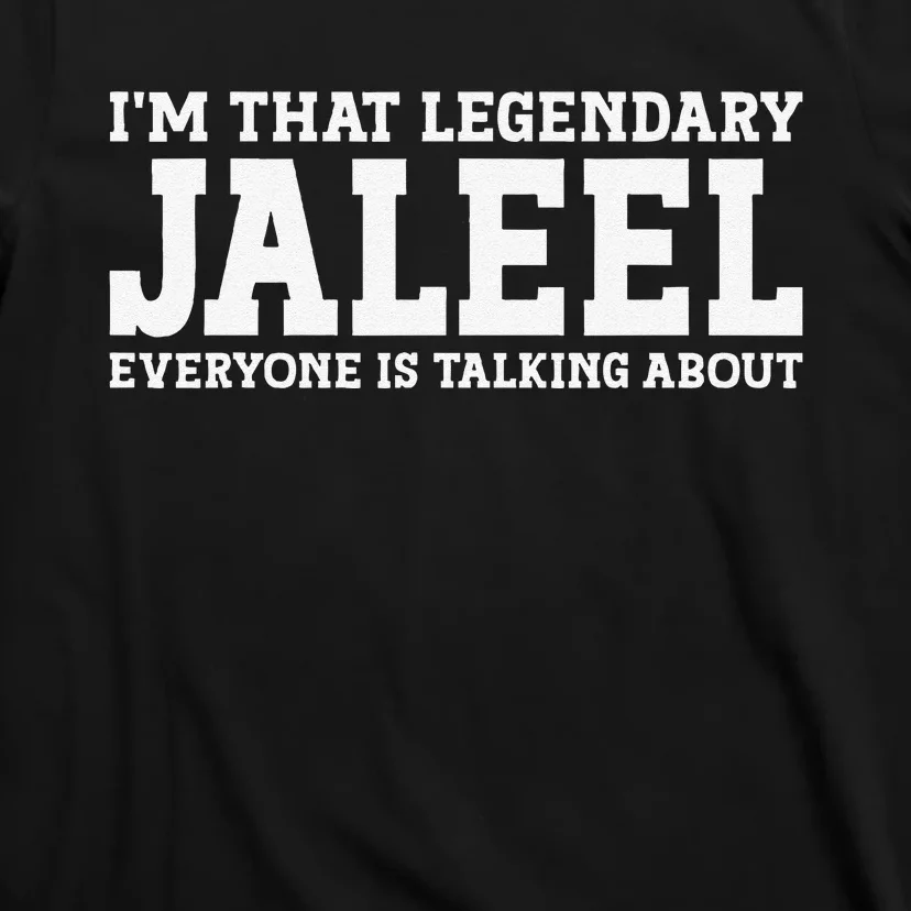 Jaleel Personal Name First Name Funny Jaleel T-Shirt