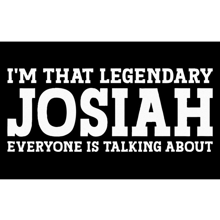 Josiah Personal Name Funny Josiah Bumper Sticker