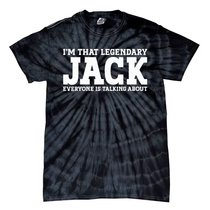 Jack Personal Name Funny Jack Tie-Dye T-Shirt