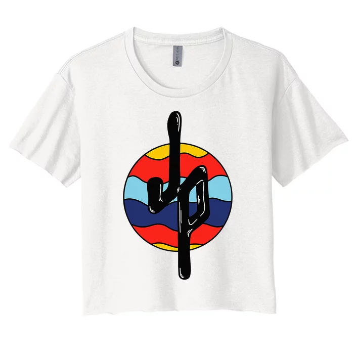 Jeremy Parsons Original Logo Upgrade Women's Crop Top Tee