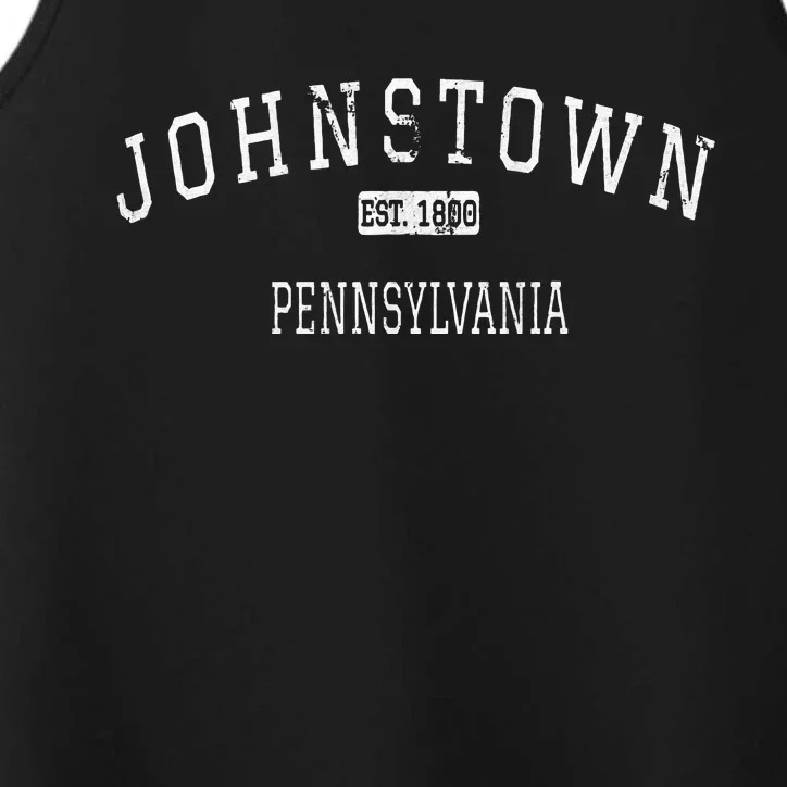 Johnstown Pennsylvania PA Vintage Performance Tank