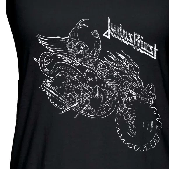 Judas Priest – Pain Killer Wireframe Ladies Essential Flowy Tank