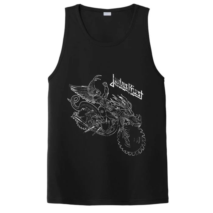 Judas Priest – Pain Killer Wireframe Performance Tank