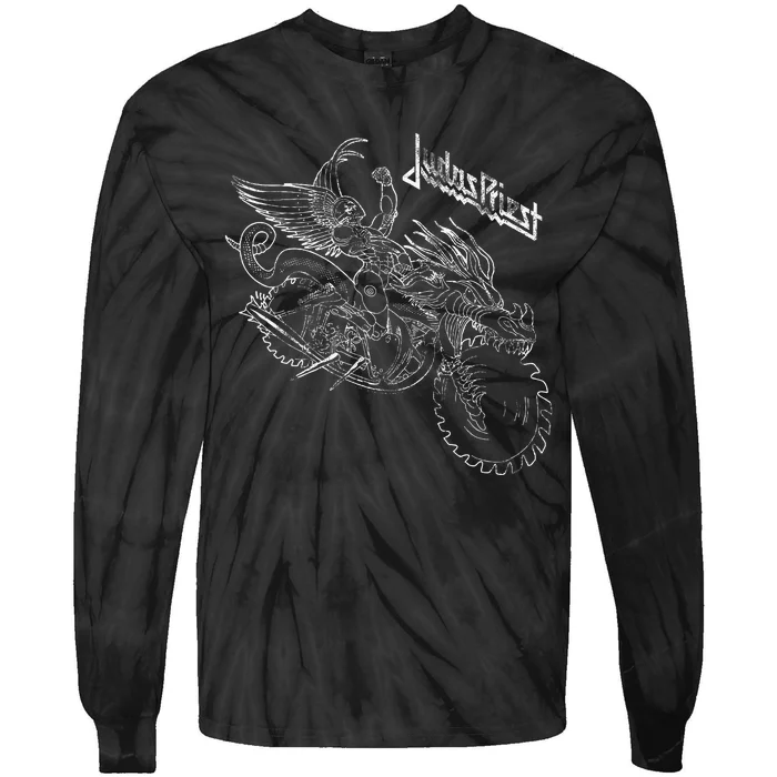 Judas Priest – Pain Killer Wireframe Tie-Dye Long Sleeve Shirt