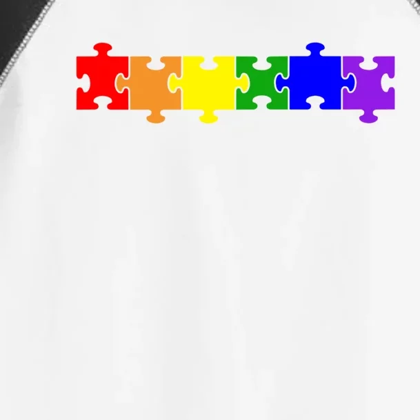 Jigsaw Puzzle Pieces Gift Toddler Fine Jersey T-Shirt