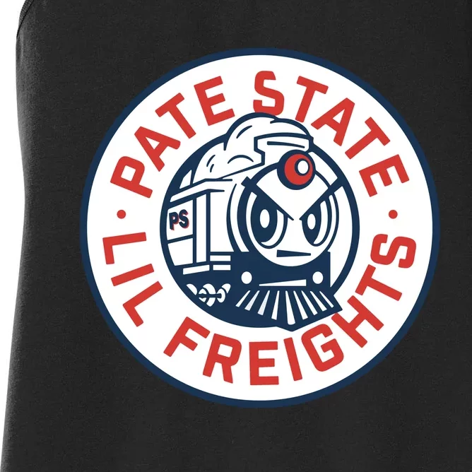 Josh Pate Pate State Lil Freights Women's Racerback Tank