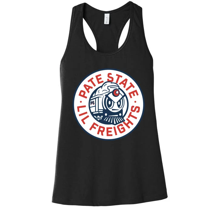 Josh Pate Pate State Lil Freights Women's Racerback Tank