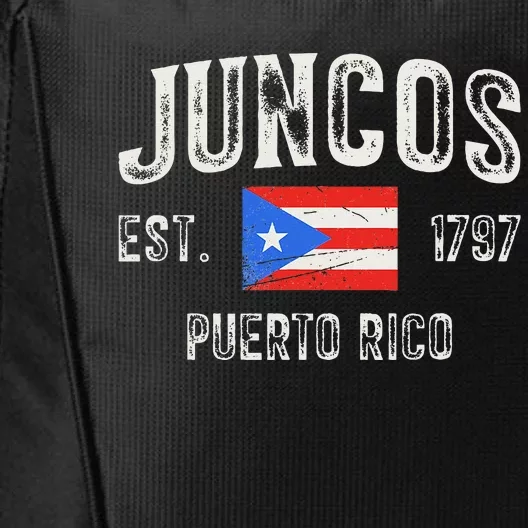 Juncos Puerto Rico Est 1797 Puerto Rico City Backpack