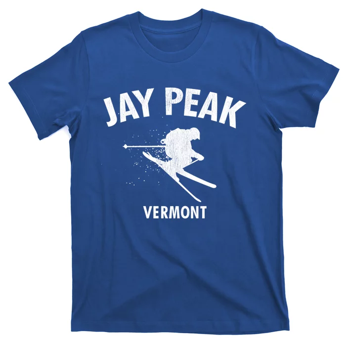 Jay Peak Skiing Gift Vermont Ski Cool Gift T-Shirt