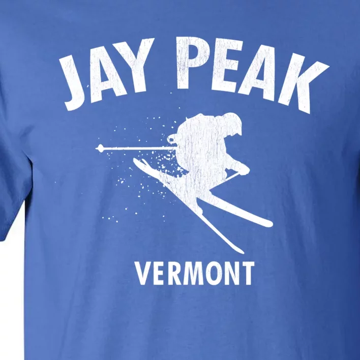 Jay Peak Skiing Gift Vermont Ski Cool Gift Tall T-Shirt