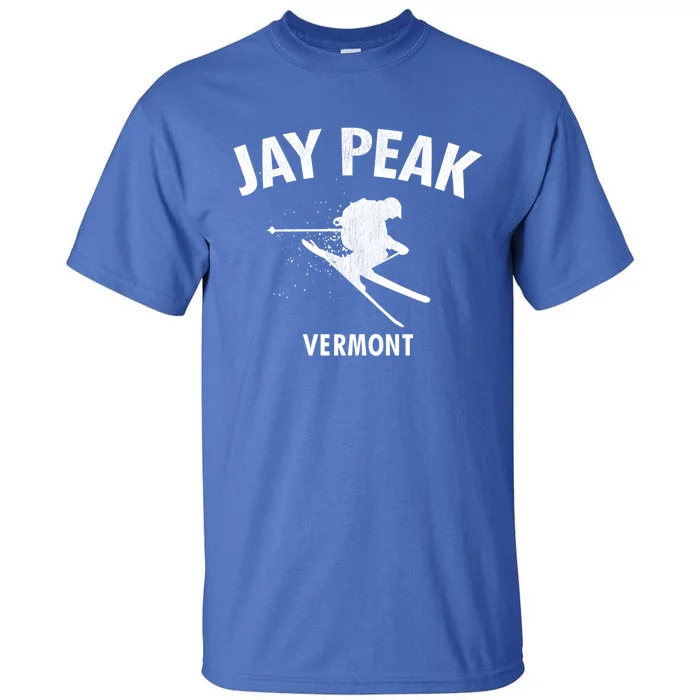 Jay Peak Skiing Gift Vermont Ski Cool Gift Tall T-Shirt