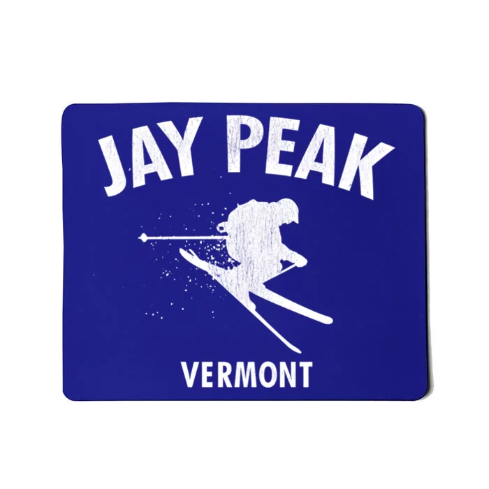 Jay Peak Skiing Gift Vermont Ski Cool Gift Mousepad