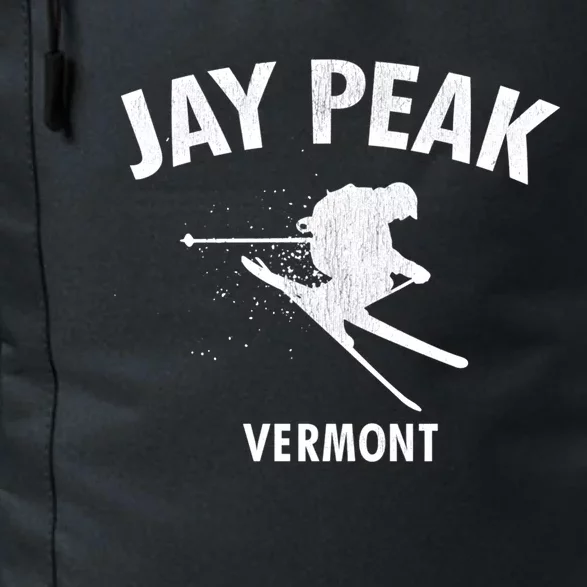 Jay Peak Skiing Gift Vermont Ski Cool Gift Daily Commute Backpack