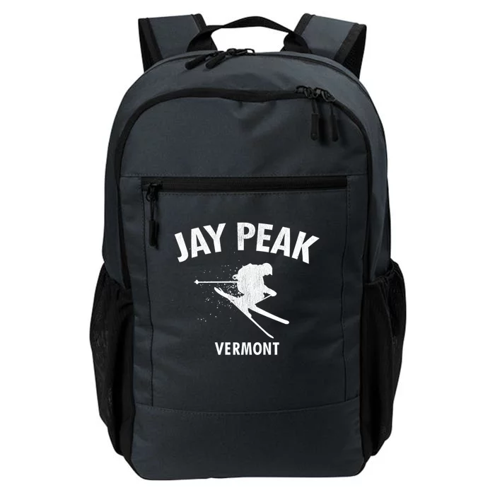 Jay Peak Skiing Gift Vermont Ski Cool Gift Daily Commute Backpack