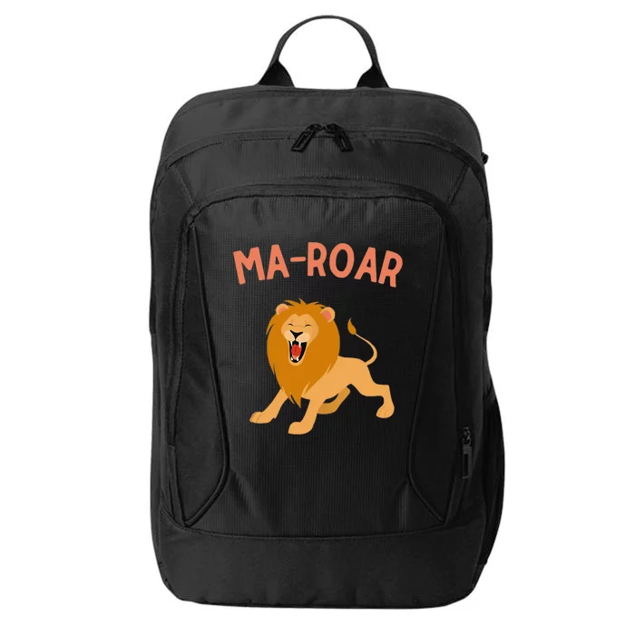 Jewish Passover Seder Plate Maror Ma-Roar Lion Of Judah City Backpack