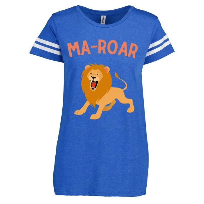 Jewish Passover Seder Plate Maror Ma-Roar Lion Of Judah Enza Ladies Jersey Football T-Shirt