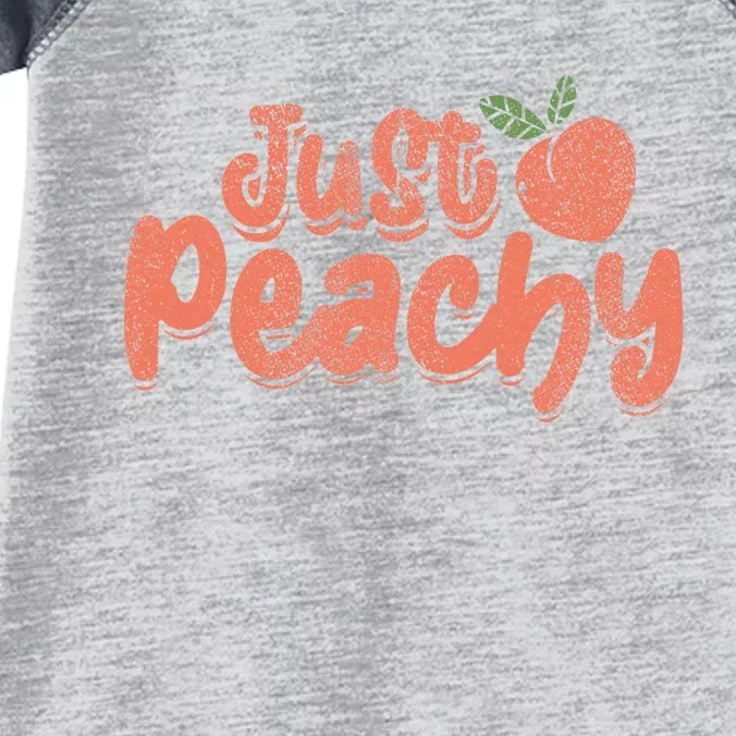 Just Peachy Sassy Summer Loving Peachy Infant Baby Jersey Bodysuit