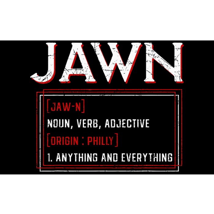 Jawn Philadelphia Slang Resident Hometown Pride Bumper Sticker