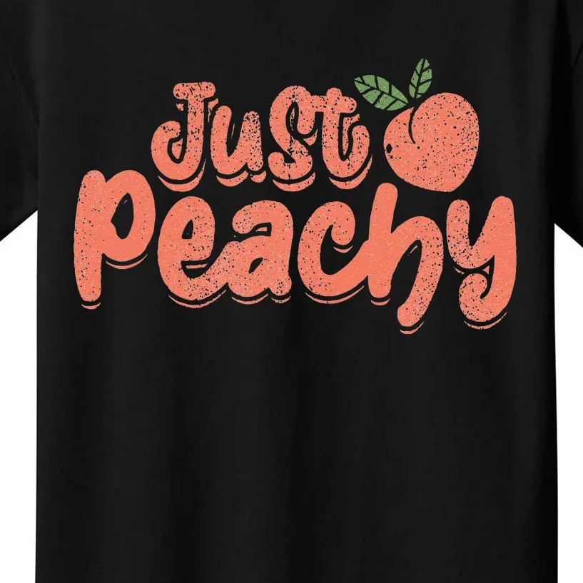 Just Peachy Sassy Summer Loving Peachy Kids T-Shirt