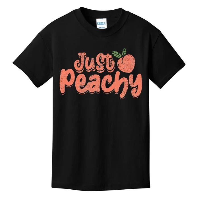 Just Peachy Sassy Summer Loving Peachy Kids T-Shirt