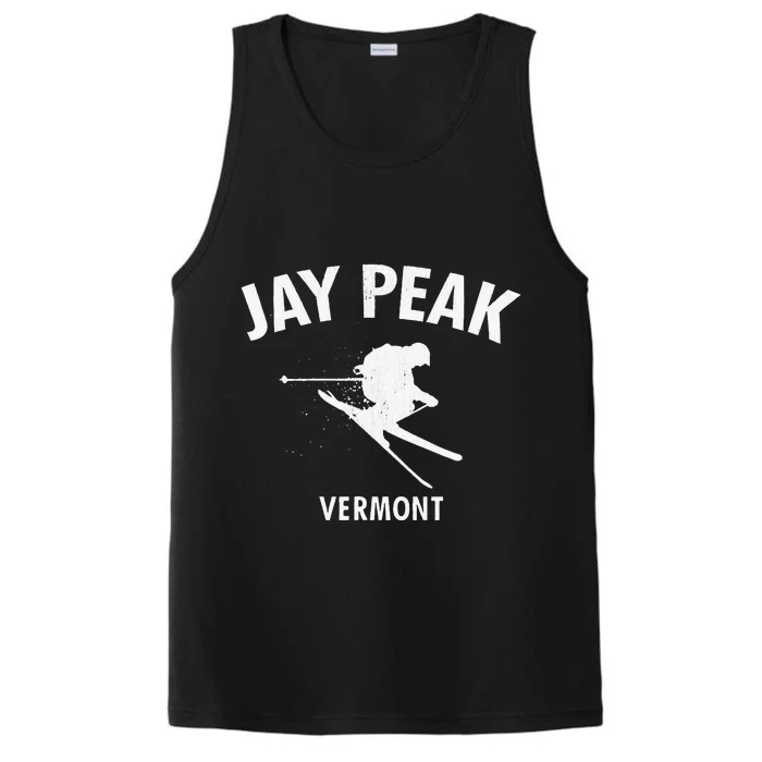 Jay Peak Skiing Tee Vermont Ski Performance Tank