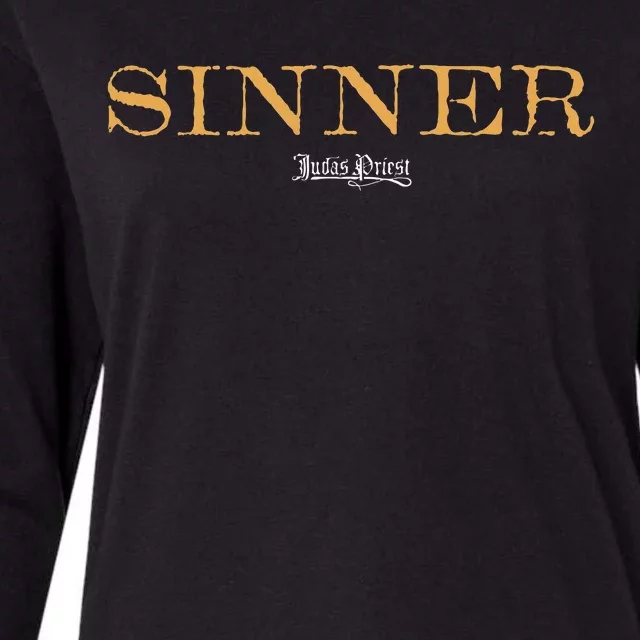 Judas Priest Sinner Womens Cotton Relaxed Long Sleeve T-Shirt