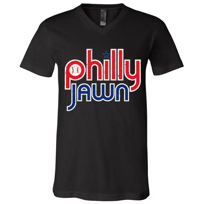 Jawn Philadelphia Slang V-Neck T-Shirt