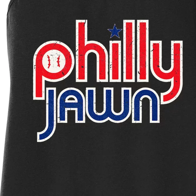 Jawn Philadelphia Slang Women's Racerback Tank